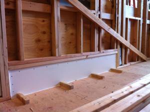 The room around the wheel well is now super-protected against water.