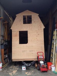 The front of our house.