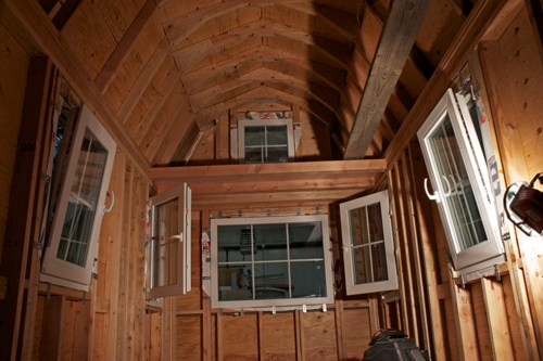 Our German triple-pane windows tilt and turn to the inside.