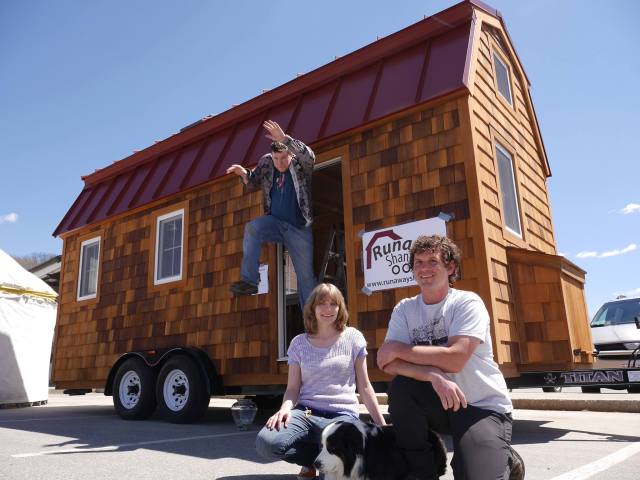 Dustin is so excited to see our Runaway Shanty!! ;-)